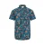 Mountain Warehouse Overhemd met korte mouwen voor heren Tropical Floral (Marine)