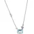 Orphelia ‘Fira’ Dames 925 Sterling Zilveren Halsketting – Zilver ZK-7571