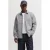 JACK & JONES ESSENTIALS relaxed fit overshirt – lichtgrijs