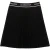 Lacoste Dames/Dames Geplooide Elastische Taille Rok (Zwart)