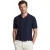 Poloshirt Gentiluomo donkerblauw met v hals