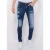 Local Fanatic Stretch denim h paint splash slim fit