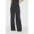 JOSH V wide leg high waist broek donkerblauw