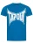 Tapout T-Shirt Logo Tee T-Shirt normale Passform Royal Blue/White-3XL
