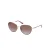 Beige Metalen Zonnebril