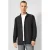 QS loose fit casual overhemd – zwart