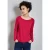 Street One Dames Shirt met lange mouwen in Pink