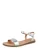 Apple of Eden Sandalen met riem ‘ISA’  zilver