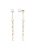 ELLI Oorbellen ‘Pearl’  goud / parelwit
