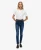 Skinny Jeans van Biologisch Katoen met Hoge Taille Blue