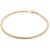 AllSaints Kay Stud Necklace Warm Brass