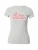AÉROPOSTALE Shirt ‘CALI’  grijs gemêleerd / bloedrood / natuurwit