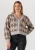 Co'Couture Trui Dames Row Check Cardigan,