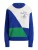 Lauren Ralph Lauren Trui  blauw / limoen / wit