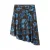 Mango gebloemde midi rok – bruin