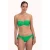 Cyell strik bikinibroekje met lurex groen