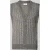 lindbergh Mouwloos vest met v-hals en knoopsluiting