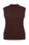 Trendyol Curve Dames Bruin Effen Mouwloos Regular fit Grote maten Blouses