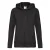 Fruit of the Loom Dames/Dames Premium Sweat Hoodie (Zwart)