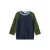 Copenhagen Colors wollen rechtvallende gebreide trui – donkerblauw/groen