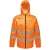 Regatta Unisex Hi Vis Pro Packaway Reflecterende Work Jacket (Oranje)