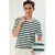 TRENDYOL MAN Heren Meerkleurig Gestreept Kort Regular fit T-shirts