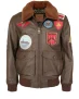 Top Gun leren jas TG20201007