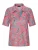 Goldner Blouse  lichtblauw / koraal