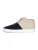 Baabuk Sneakers hoog ‘Sky Wooler’  lichtbeige / nachtblauw / cappuccino