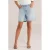 WE Fashion Blue Ridge wide leg regular waist short light blue denim