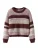 NAME IT Trui ‘NKFOLINE’  beige / bourgogne / pastelrood