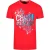 Cavalli Class Luipaardprint Logo Rode T-shirt