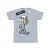 Disney Heren Mickey Mouse Skeleton T-Shirt (Sportgrijs)
