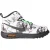 Nike Dames Air Force 1 Graphic Print Leren Schoenen (Wit/Zwart)