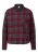 QS Blouse  grijs / bordeaux
