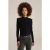 We Fashion Knitted Pullover Black