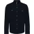 No Excess Overshirt button closure sweat deep blue