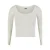 Dames-T-shirt met lange mouwen Urban Classics Organic Rib wide neck
