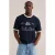 WE Fashion regular T-shirt donkerblauw