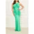 GUESS Livvie Maxi Dress Pompom Green