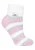 Heat Holders – Thermisch gevoerde bedsokken voor dames – Crème / Lichtroze (S Rib)