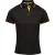 Premier Dames/dames Contrast Coolchecker Poloshirt (Zwart/Zonnebloem)