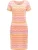 Ragwear Jurk ‘Youmodo’  lichtblauw / bruin / oranje gemêleerd