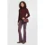 Anytime flare legging paars melange