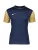 NIKE Functioneel shirt  sand / donkerblauw / wit
