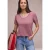 Street One Dames Basic Shirt in Roze