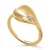 Orphelia ‘Etoile’ Vrouwen 925 Sterling Zilveren Ring – Goud ZR-7524/G