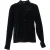Tom Ford fluwelen overhemd met lange mouwen in zwarte viscose