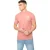 Crosshatch Heren Morville Katoenen T-Shirt (Roze)