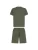 Karl Lagerfeld Pyjama kort  kaki / zwart / wit